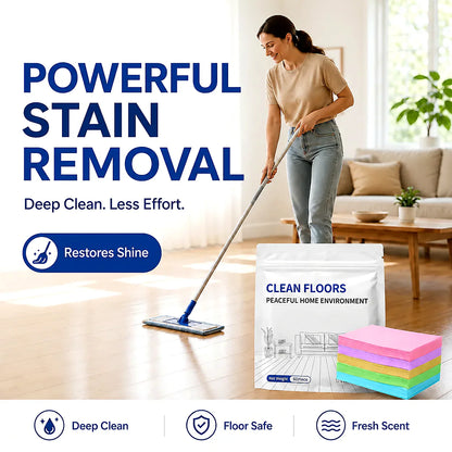 ✨ Multi-Floor Cleaning Sheets (Clean / Polish / Brighten / Scent)