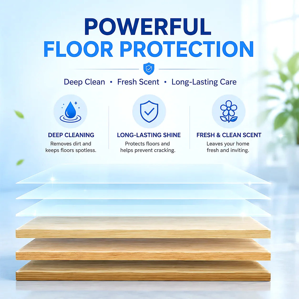 ✨ Multi-Floor Cleaning Sheets (Clean / Polish / Brighten / Scent)