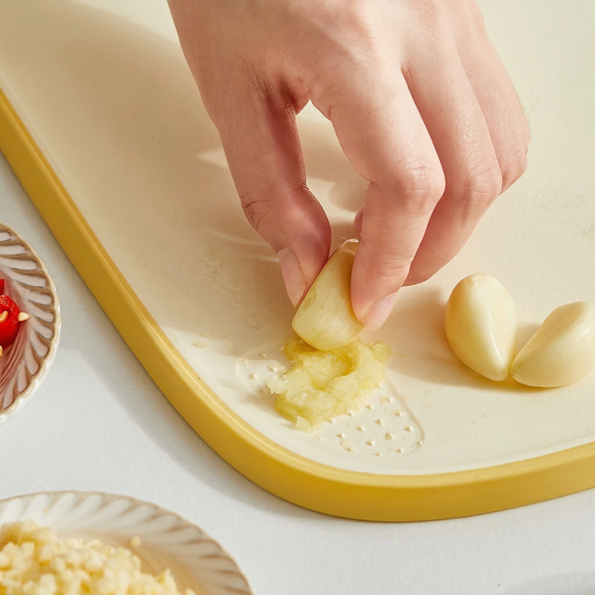 Double-Sided Cutting Board for Kitchen Use