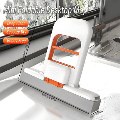 🧼What Can’t This Mini Mop Clean? – Foldable Wet & Dry Mop