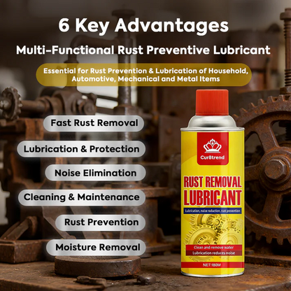 🎉LAST DAY OFF 🔥Anti-Rust Lubricant Spray &Rust Remover